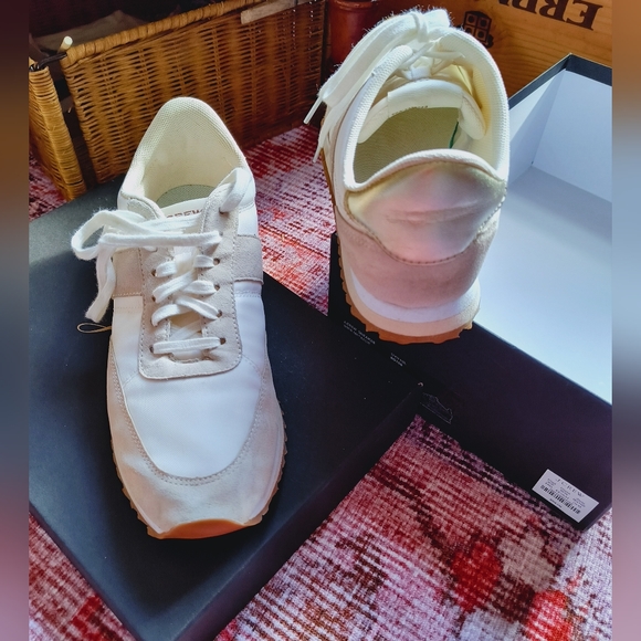 JCrew Canvas & Leather with Gold Metallic - Picture 2 of 9